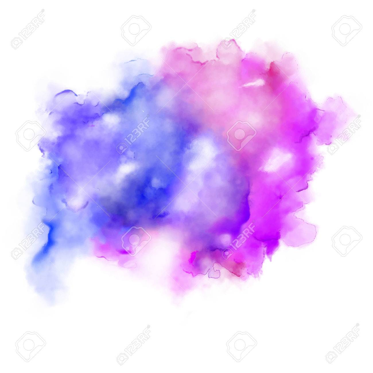 Illustration Of Abstract Colorful Watercolor Background For