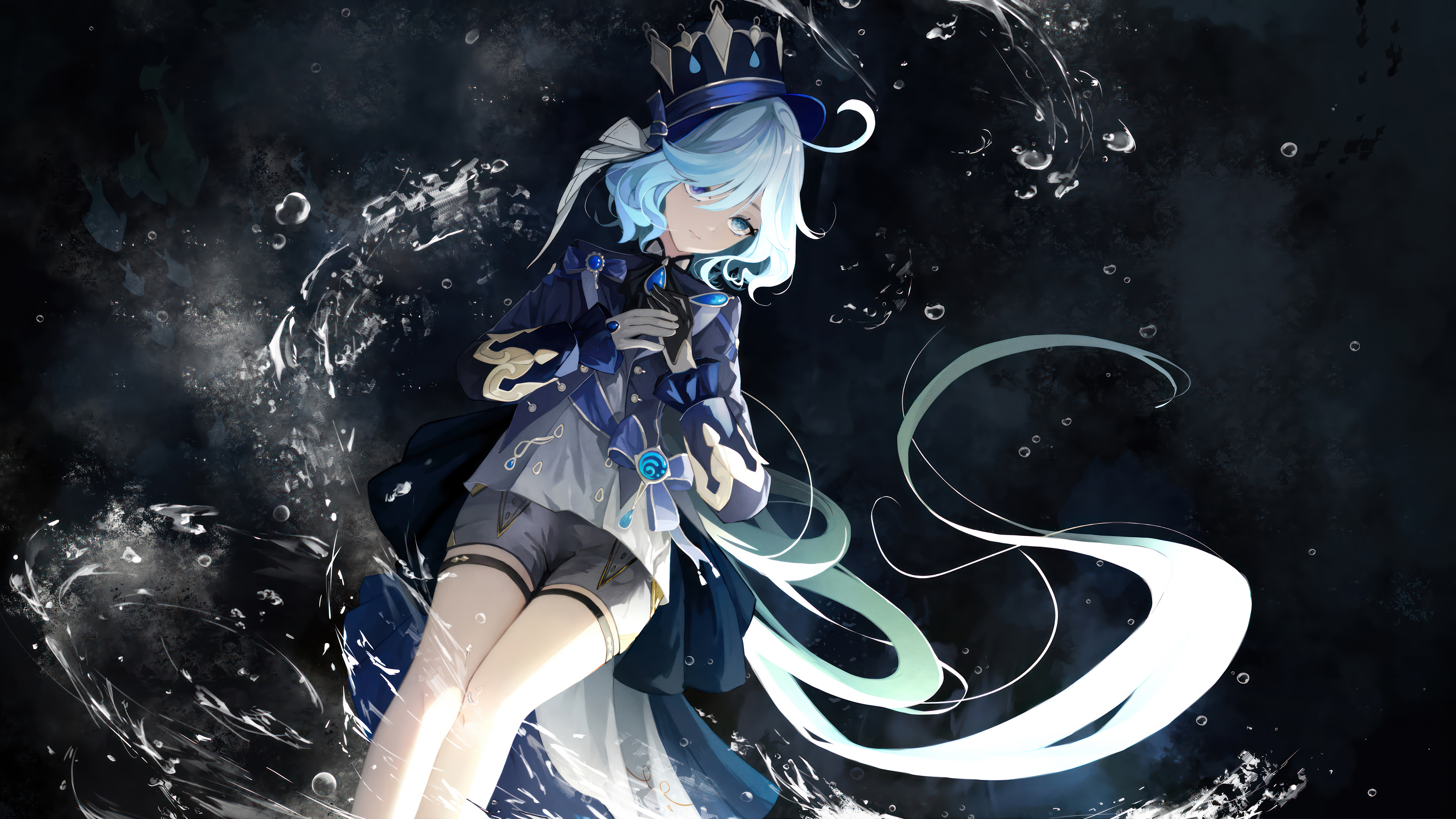 Genshin Impact Furina Art 4k Wallpaper
