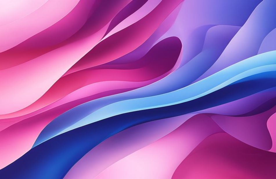 Pink Purple And Blue Wallpaper