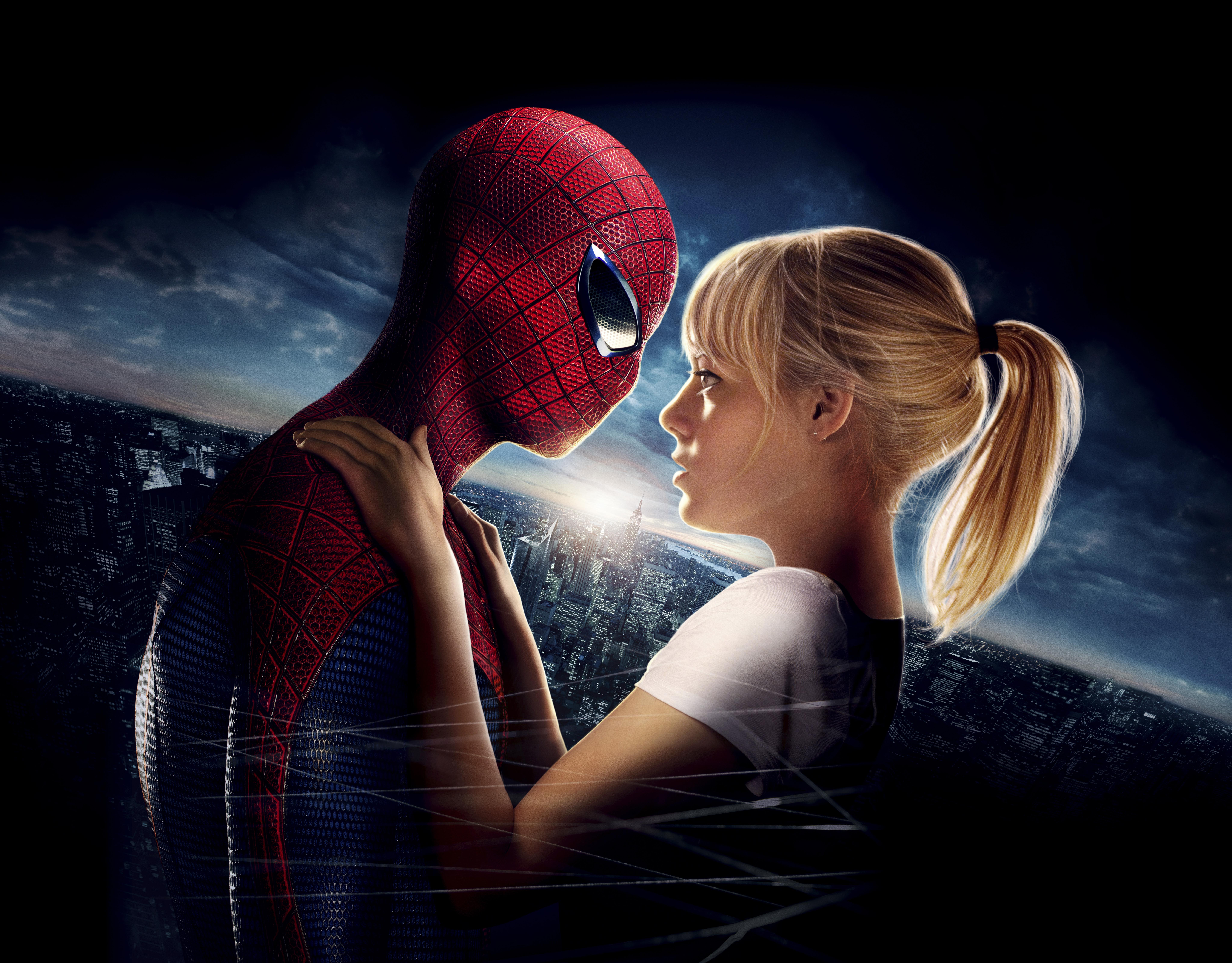 Mary Jane Watson And Spiderman Wallpaper HD Superheroes