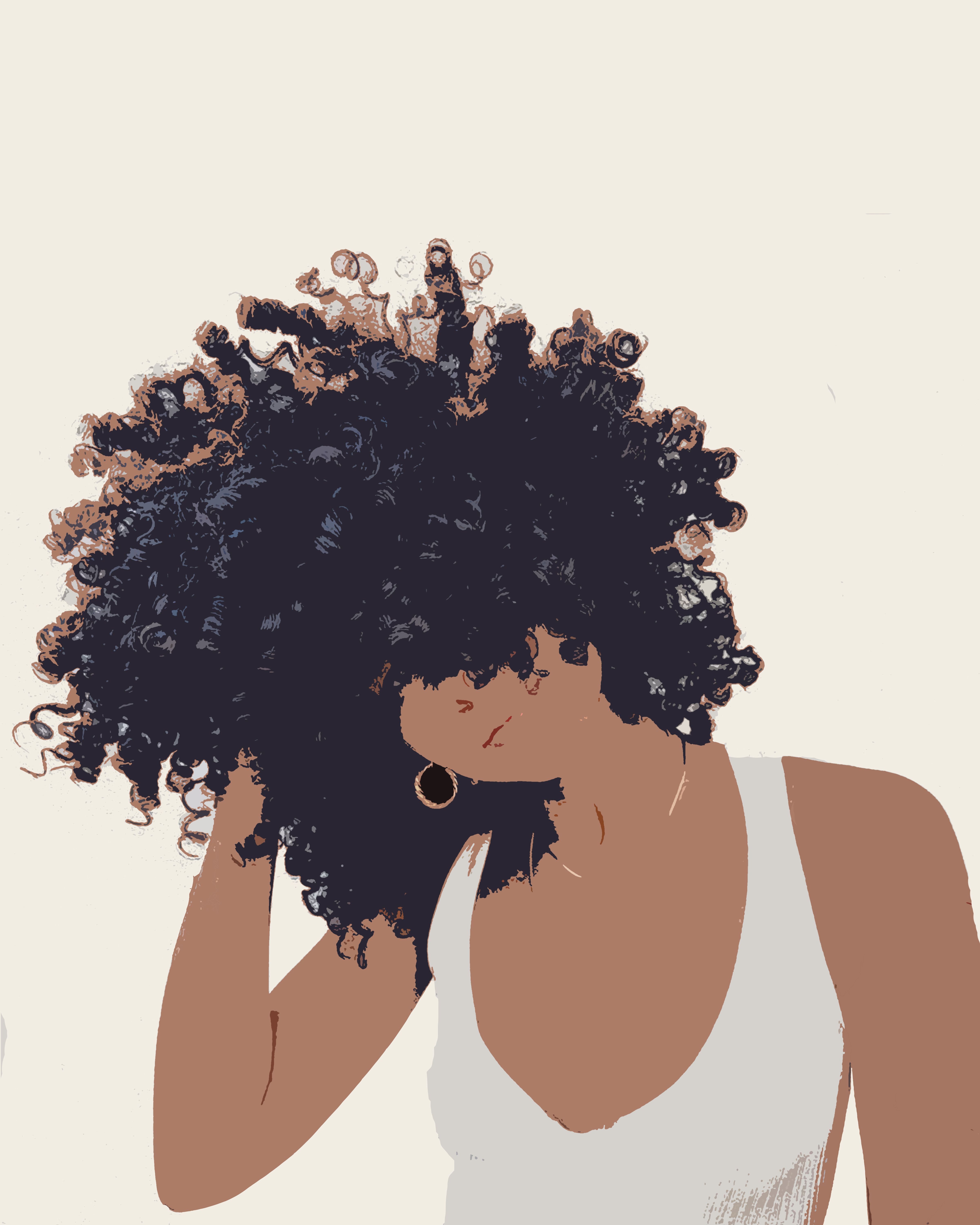 62 Curly hair cartoon ideas in 2021 black girl art black women