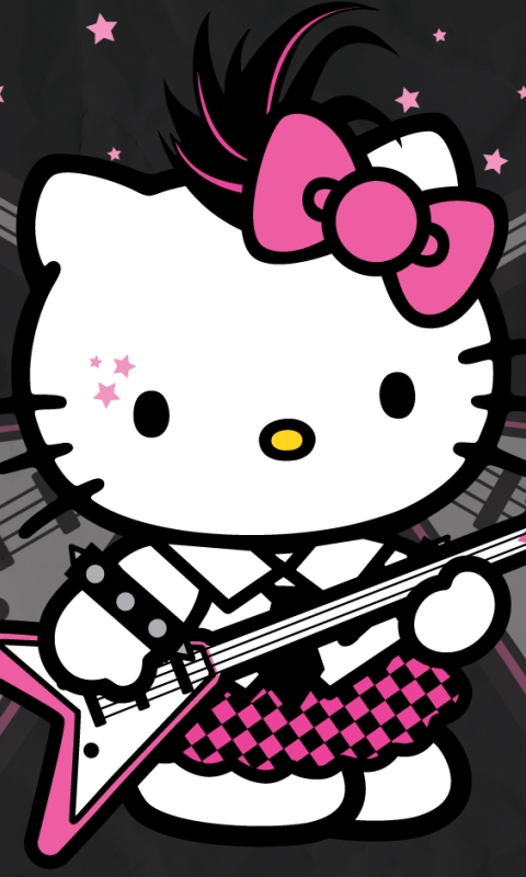 Floral Hello Kitty Live Wallpaper  free download