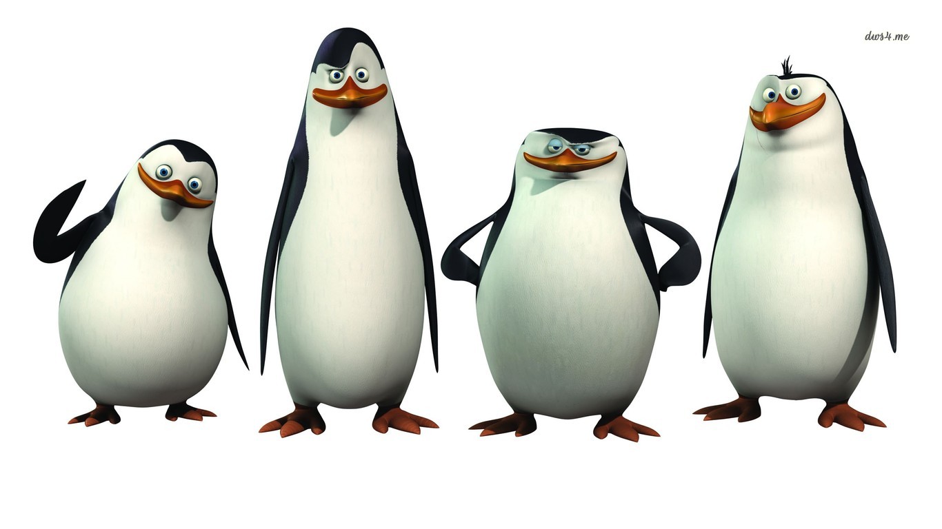 The Penguins Of Madagascar Wallpaper Cartoon