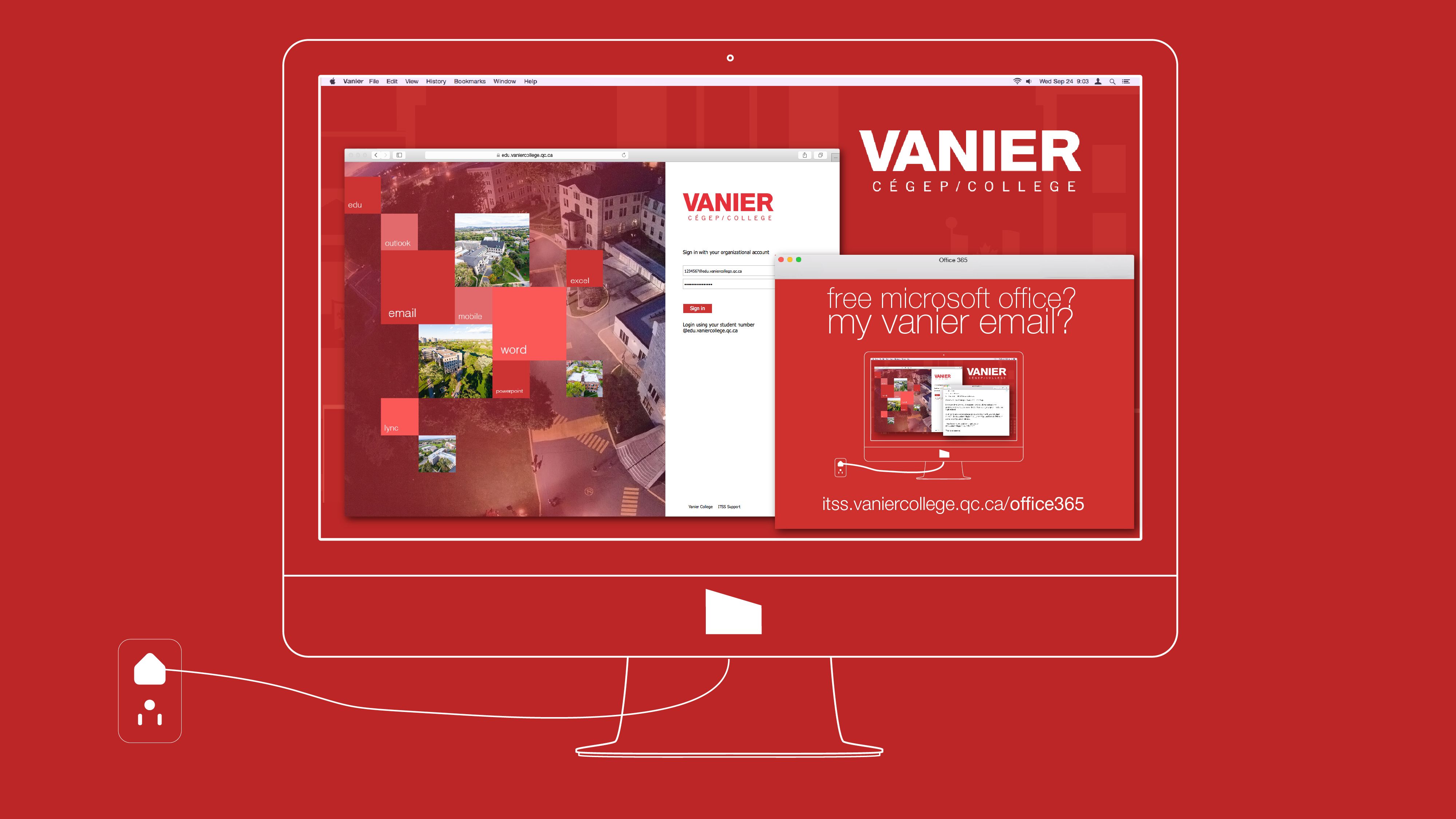 Office Launch Wallpaper Doodles Vanier Microsoft