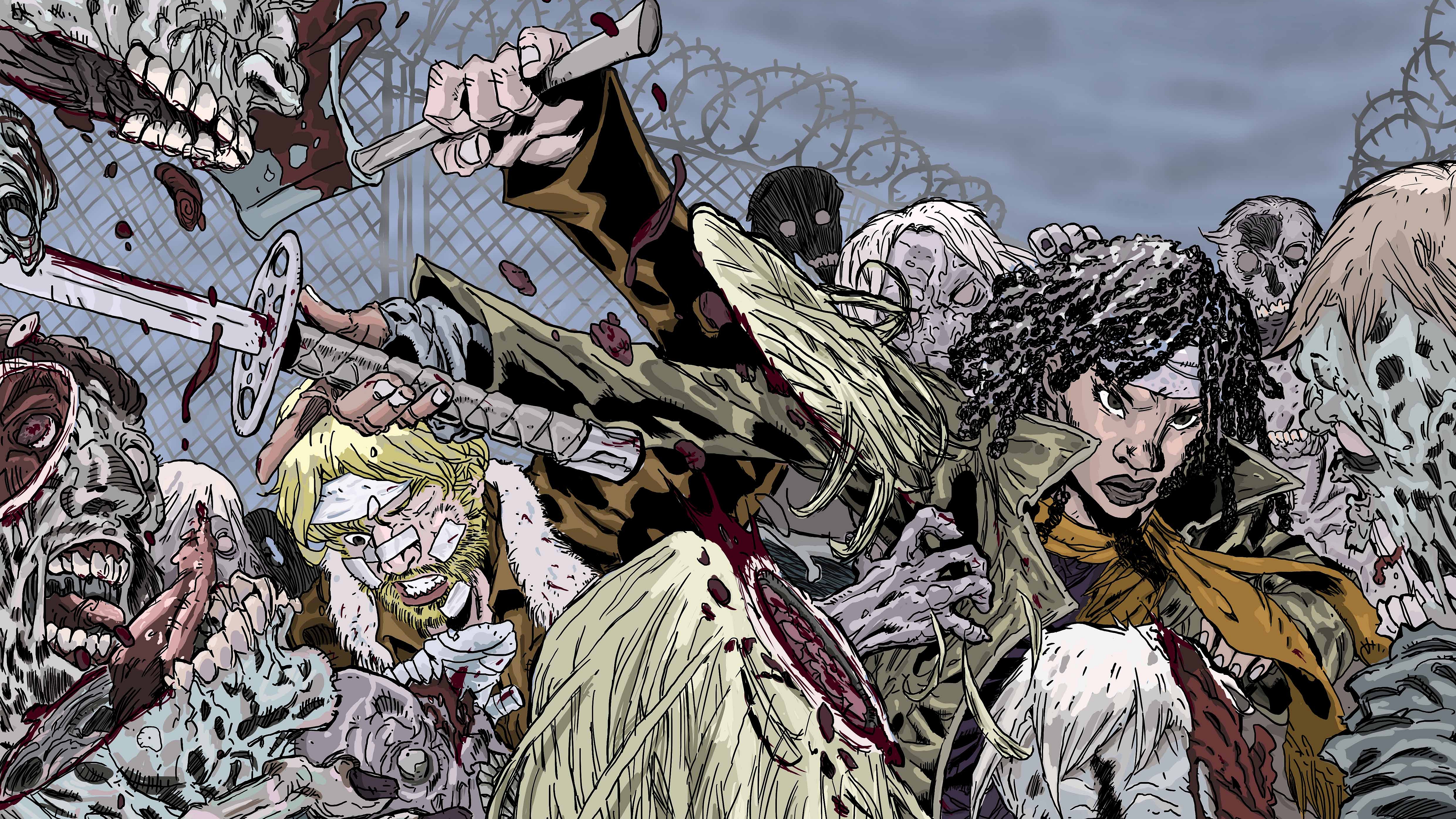 The Walking Dead Computer Wallpaper Desktop Background Id