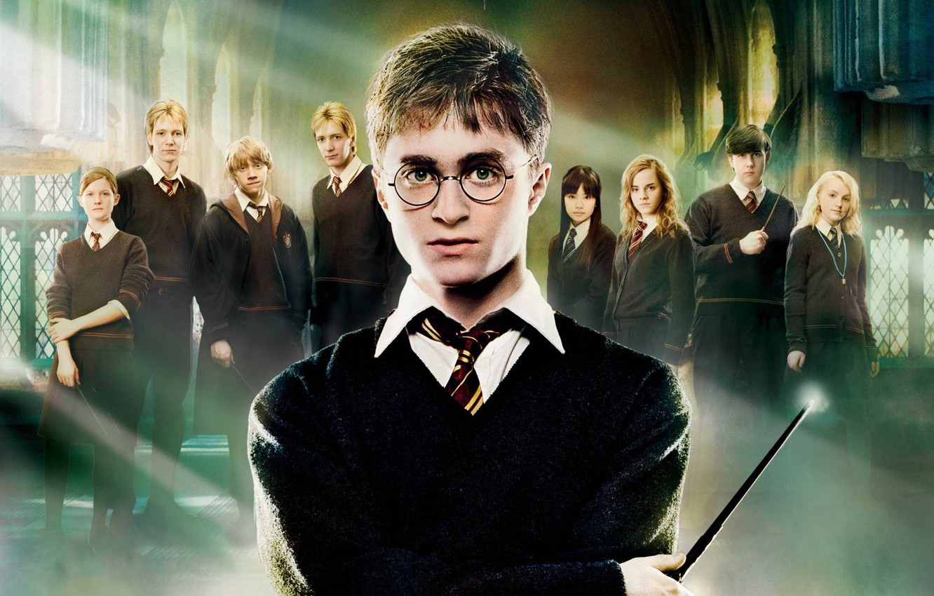 Wallpaper Emma Watson Daniel Radcliffe Rupert Grint Harry