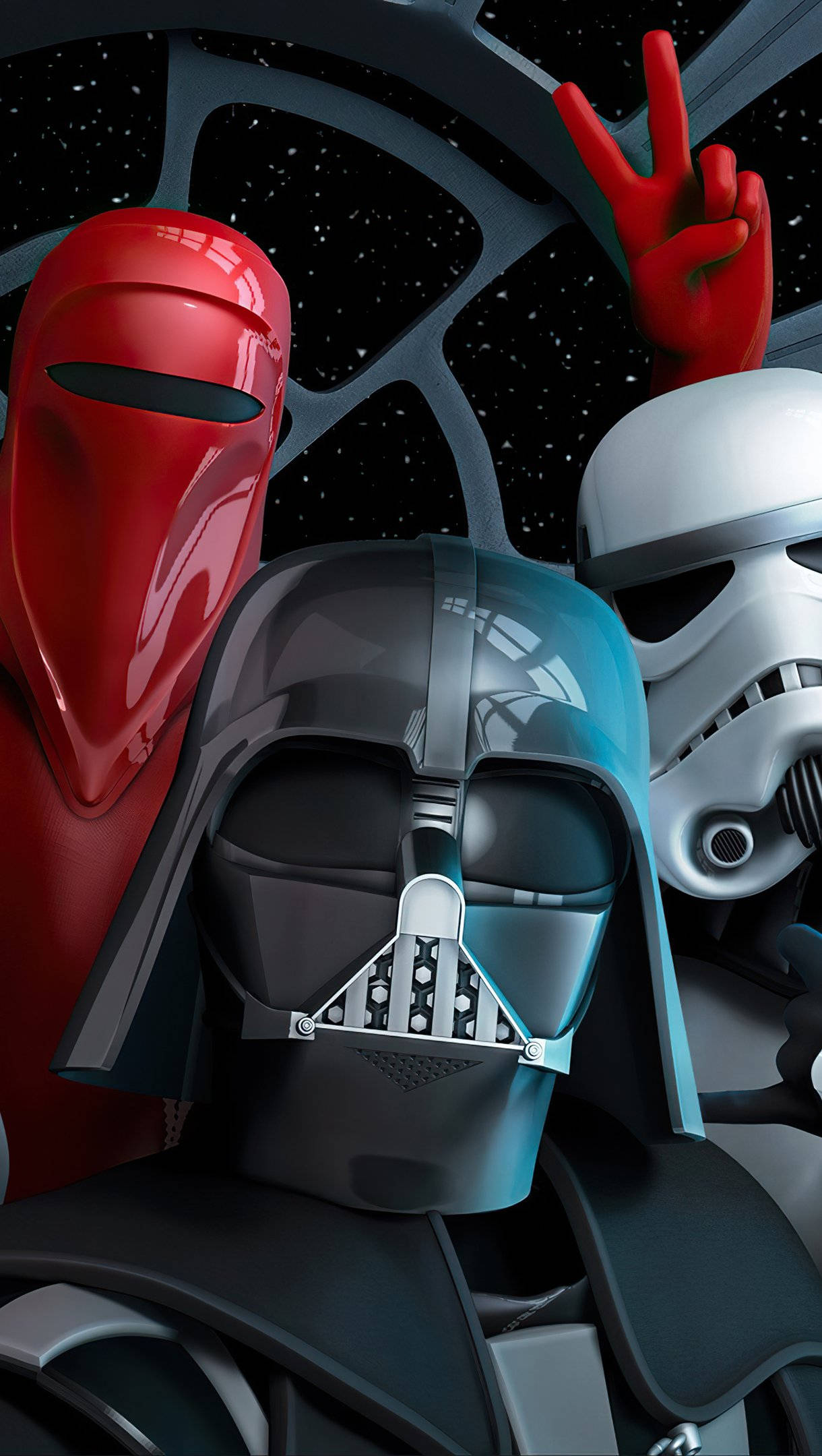Star Wars iPhone Plus Selfie Wallpaper