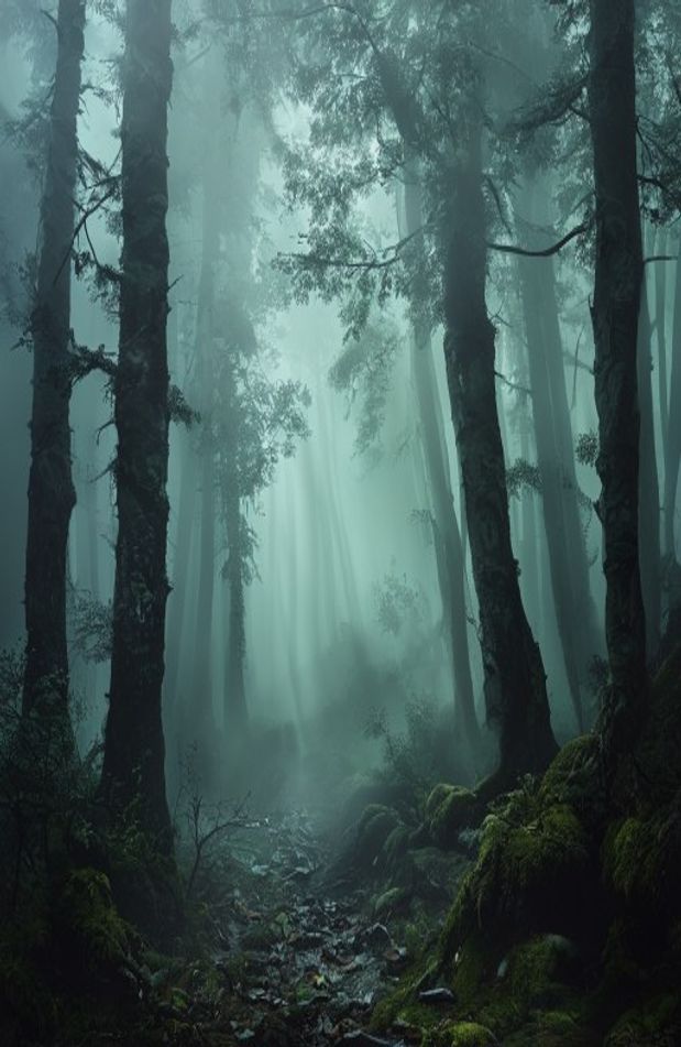 Foggy Forest Wallpaper