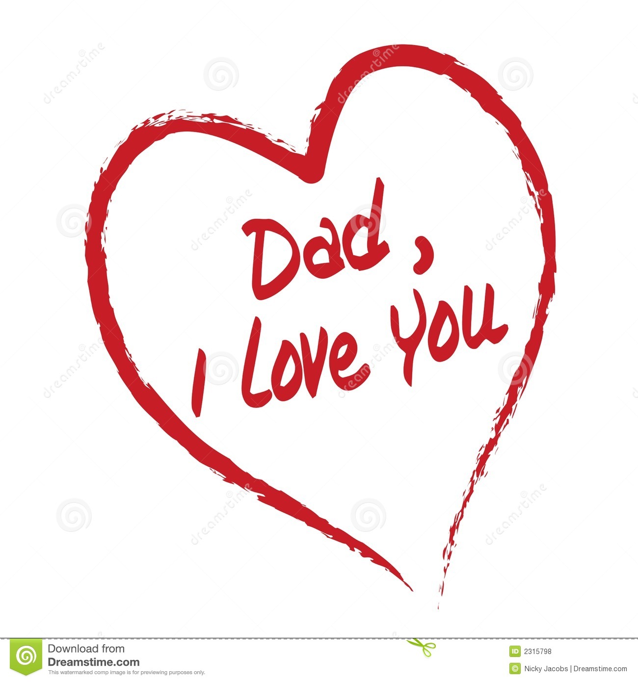 Love You Dad Clipart I Jpg