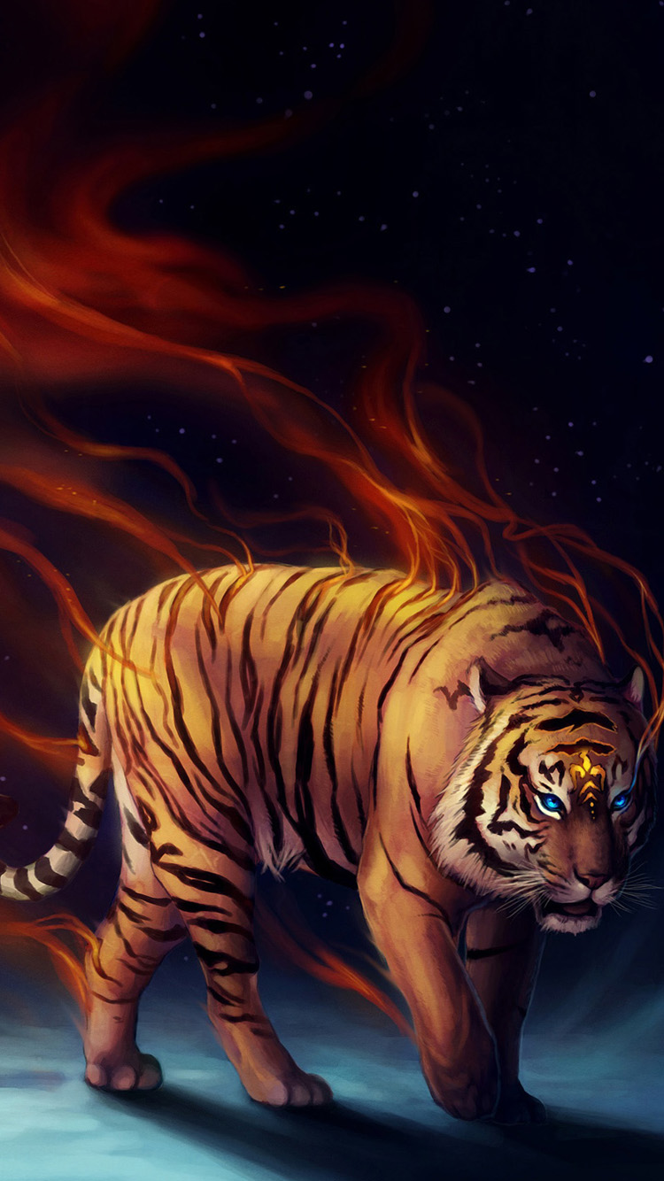 Power tiger iPhone 6 Wallpapers HD iPhone 6 Wallpaper