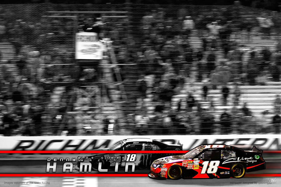 Denny Hamlin Richmond Wallpaper By Weebo322
