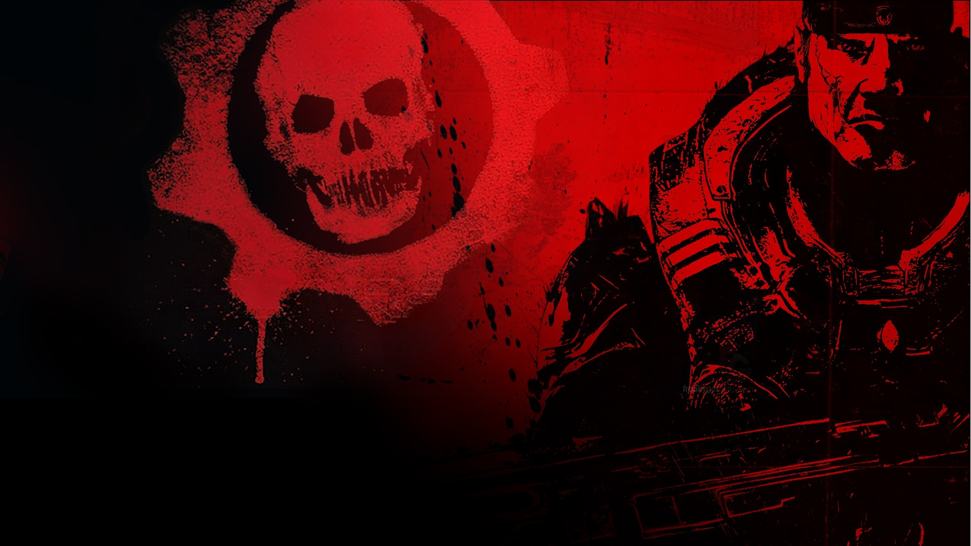 Gears Of War Logo wallpaper   222365