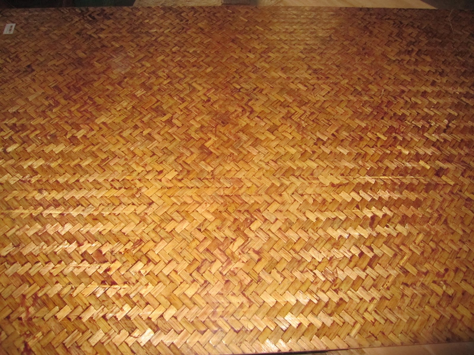 Woven Bamboo Wallpaper Natural Tropical Decorative At