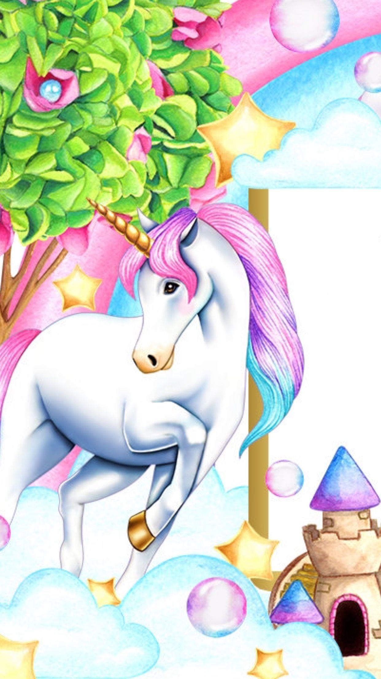 [16+] Cute Unicorn Wallpapers on WallpaperSafari