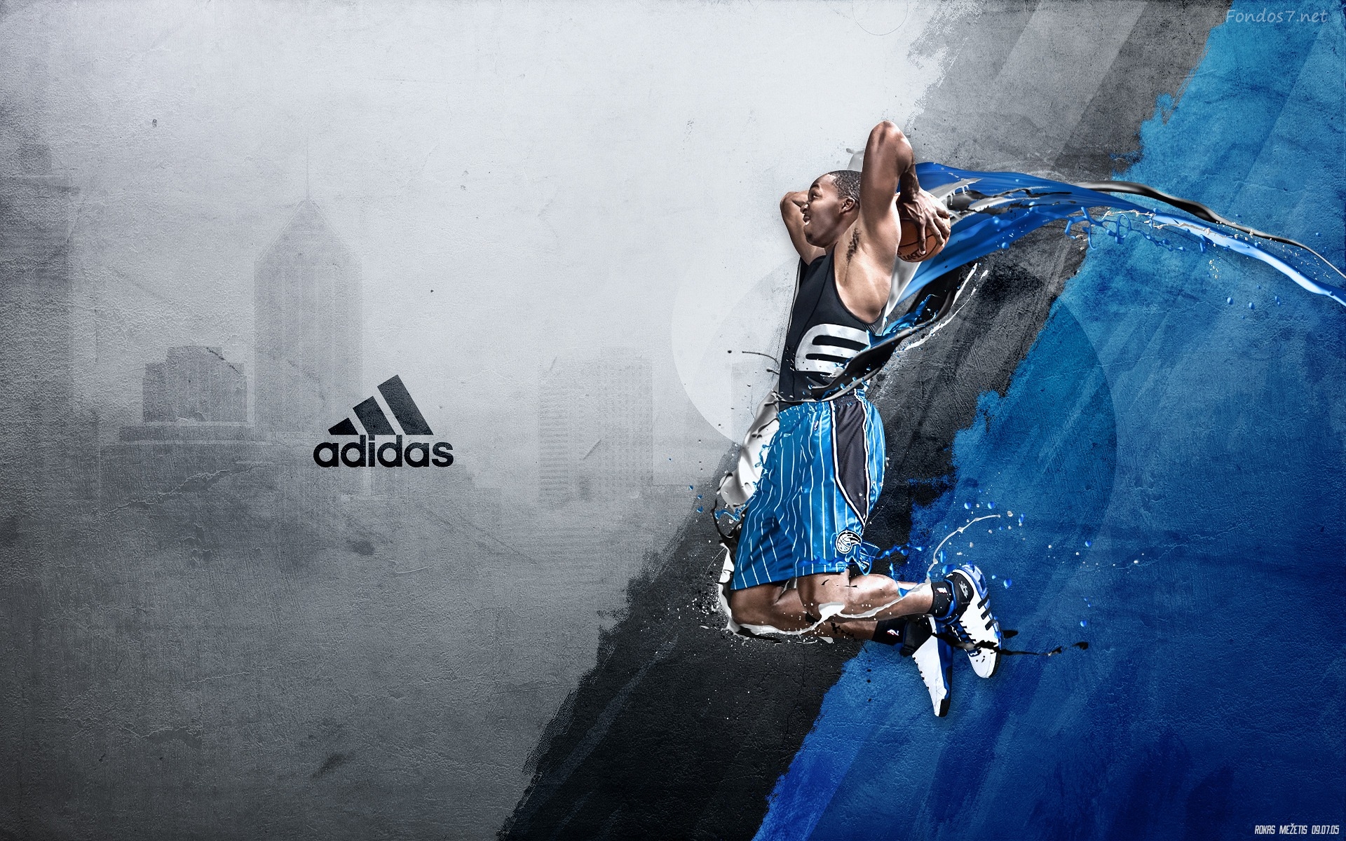 Descargar Fondos De Pantalla Adidas Dwight Howard HD Widescreen Gratis