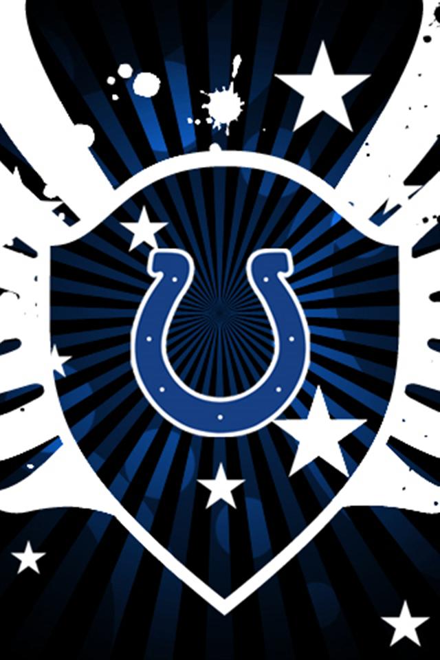 Indianapolis Colts Logo Sports iPhone Wallpaper S