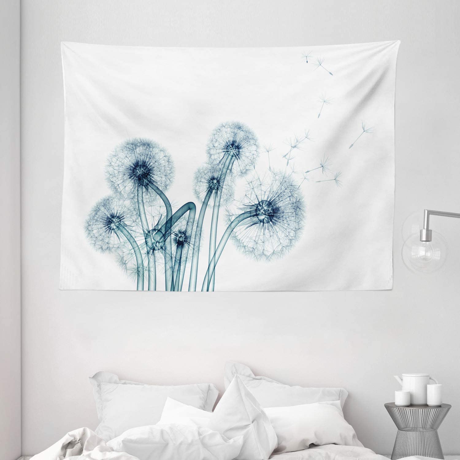 Amazon Ambesonne Flower Tapestry Unusual Image Of Dandelions