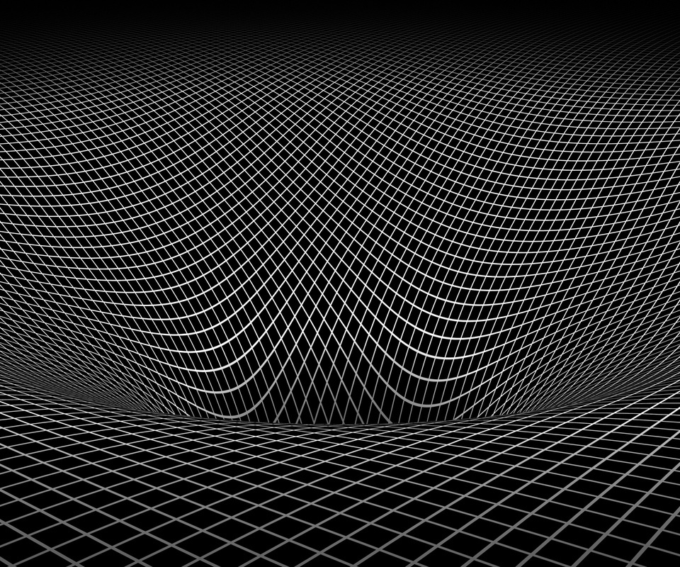 Wallpaper Abstraction Mesh Black And White Abstract 3d Widescreen