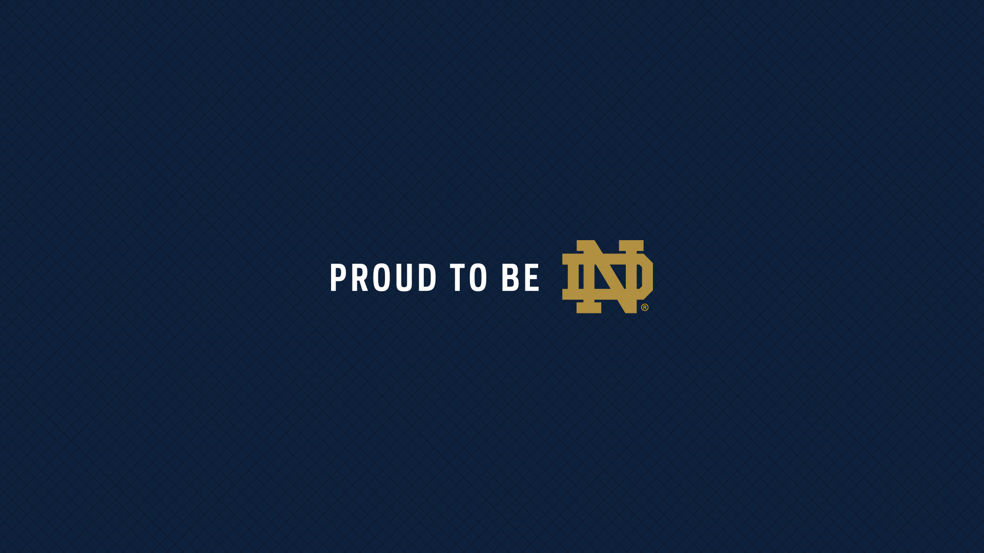 Notre Dame Football Logo Proud To Be Nd Wallpaper For Widescreen