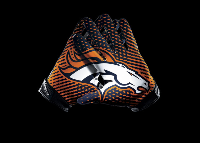  Nike NFL Uniforms Denver Broncos Gamedayr