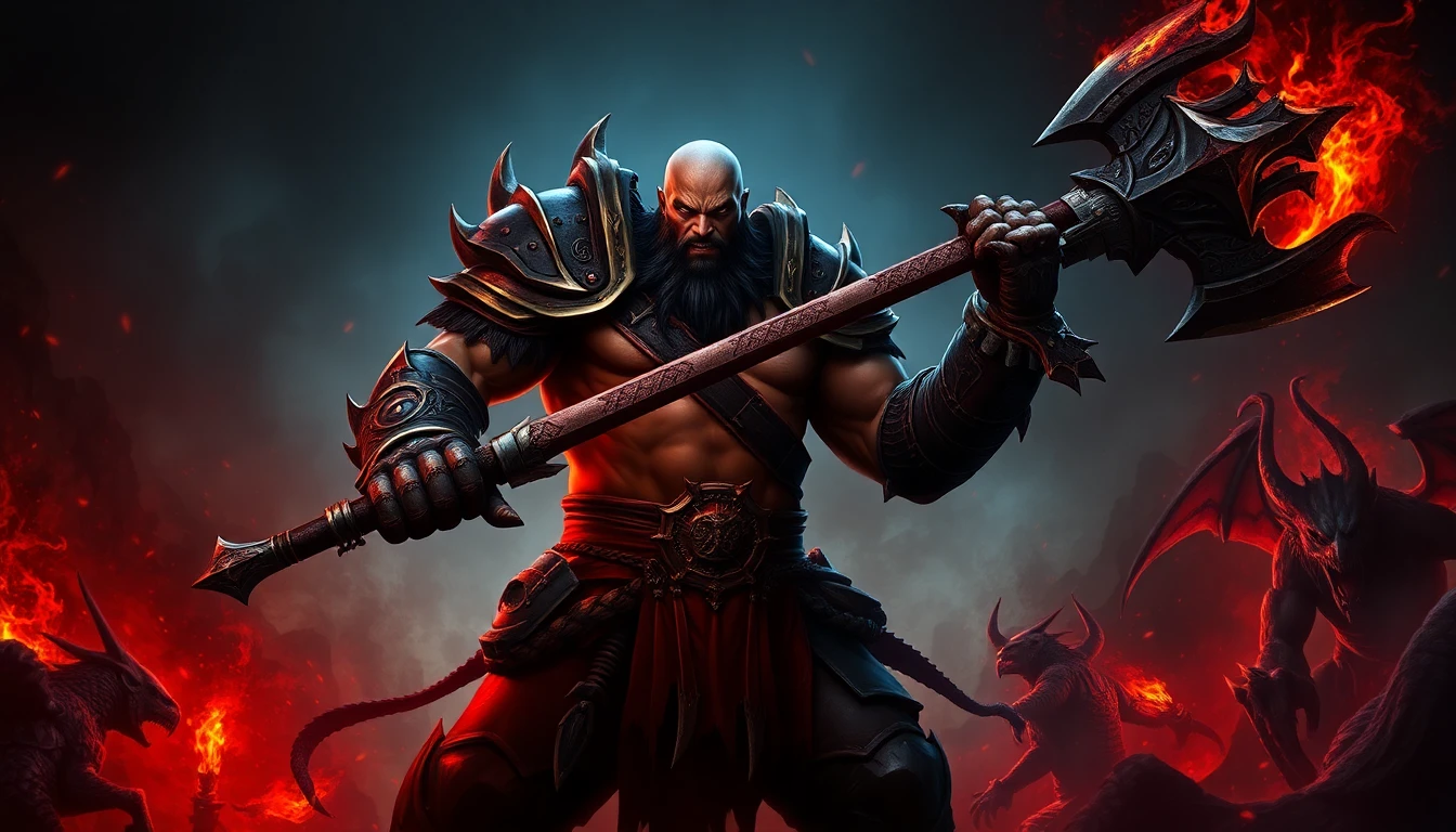 Diablo Barbarian Wallpaper