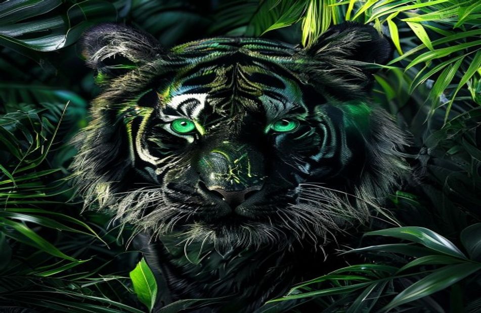 Black Tiger Wallpaper