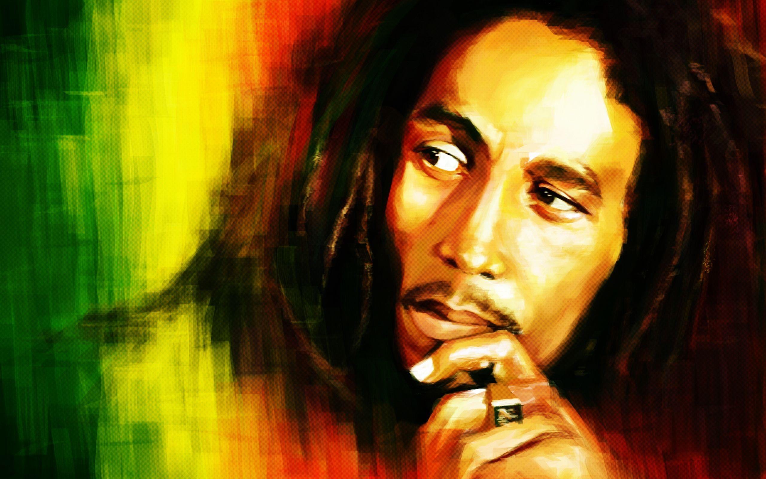 Bob Marley Art Reggae Wallpaper Wallpaper WallpaperLepi