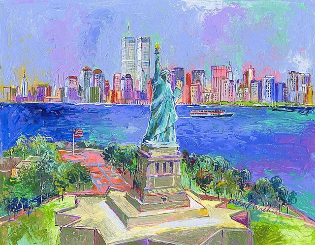 Statue Of Liberty Wallich Wall Mural Contemporary Decals