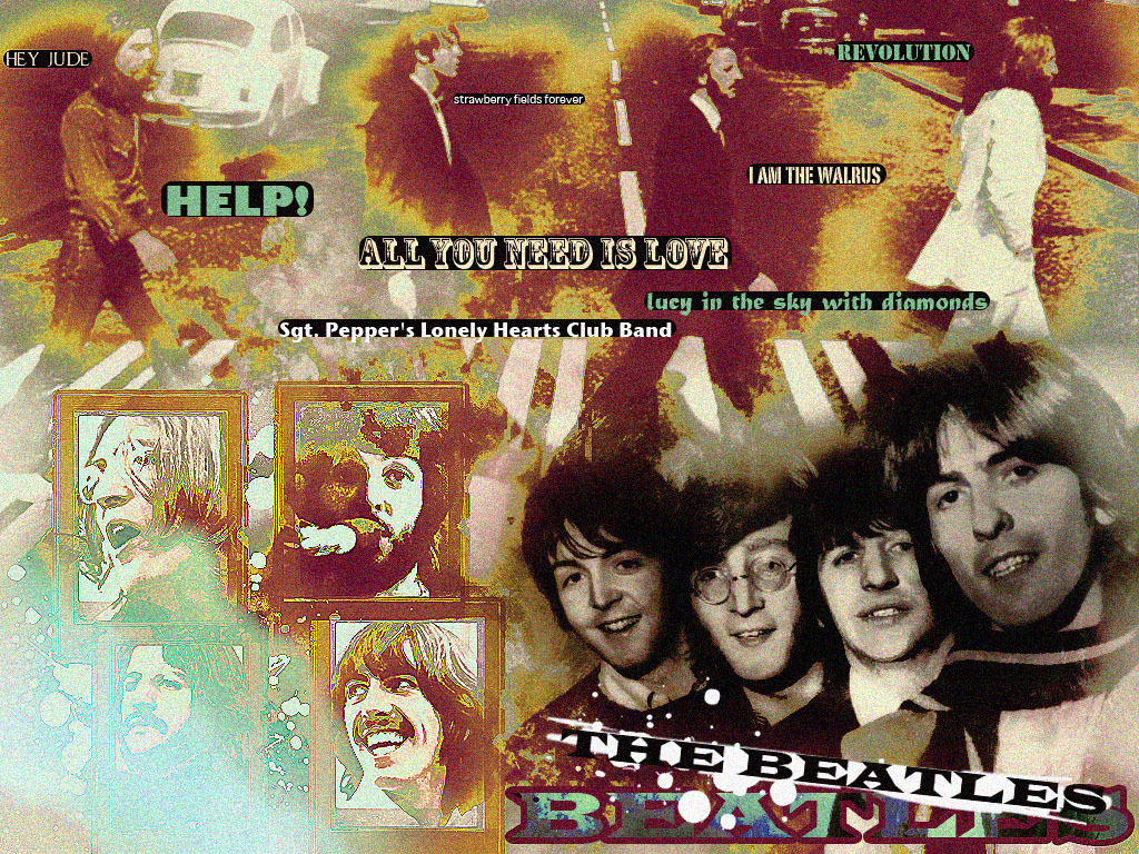 The Beatles Desktop Wallpaper 1024 x 768