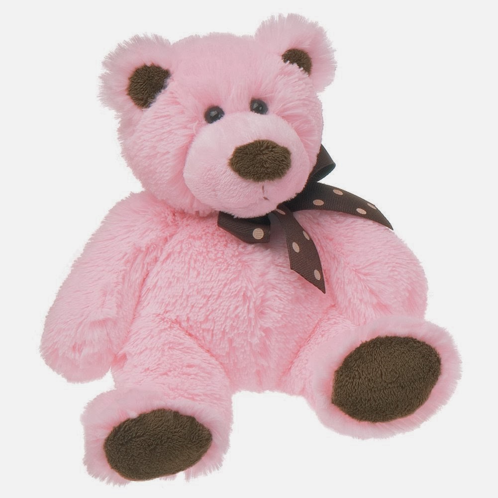 pink small teddy bear