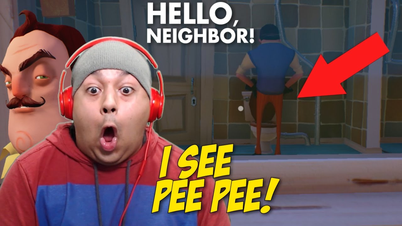 This Modaph Ka Going Pee Hello Neighbor Alpha