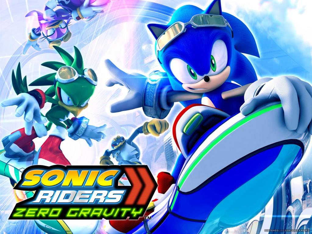 Sonic Riders Zero Gravity Papel De Parede Sobre