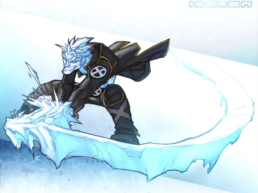 Ice Man Wallpaper By Averno7