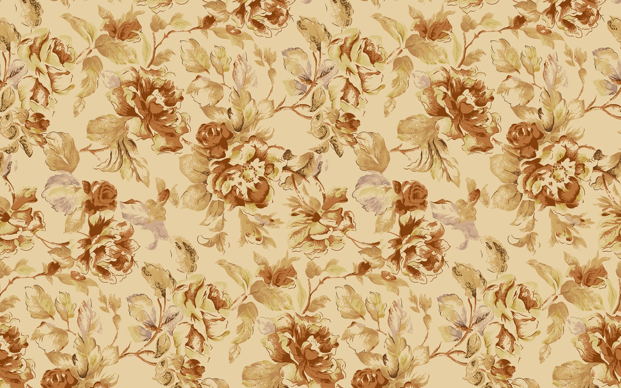 Download Vintage floral pattern wallpaper