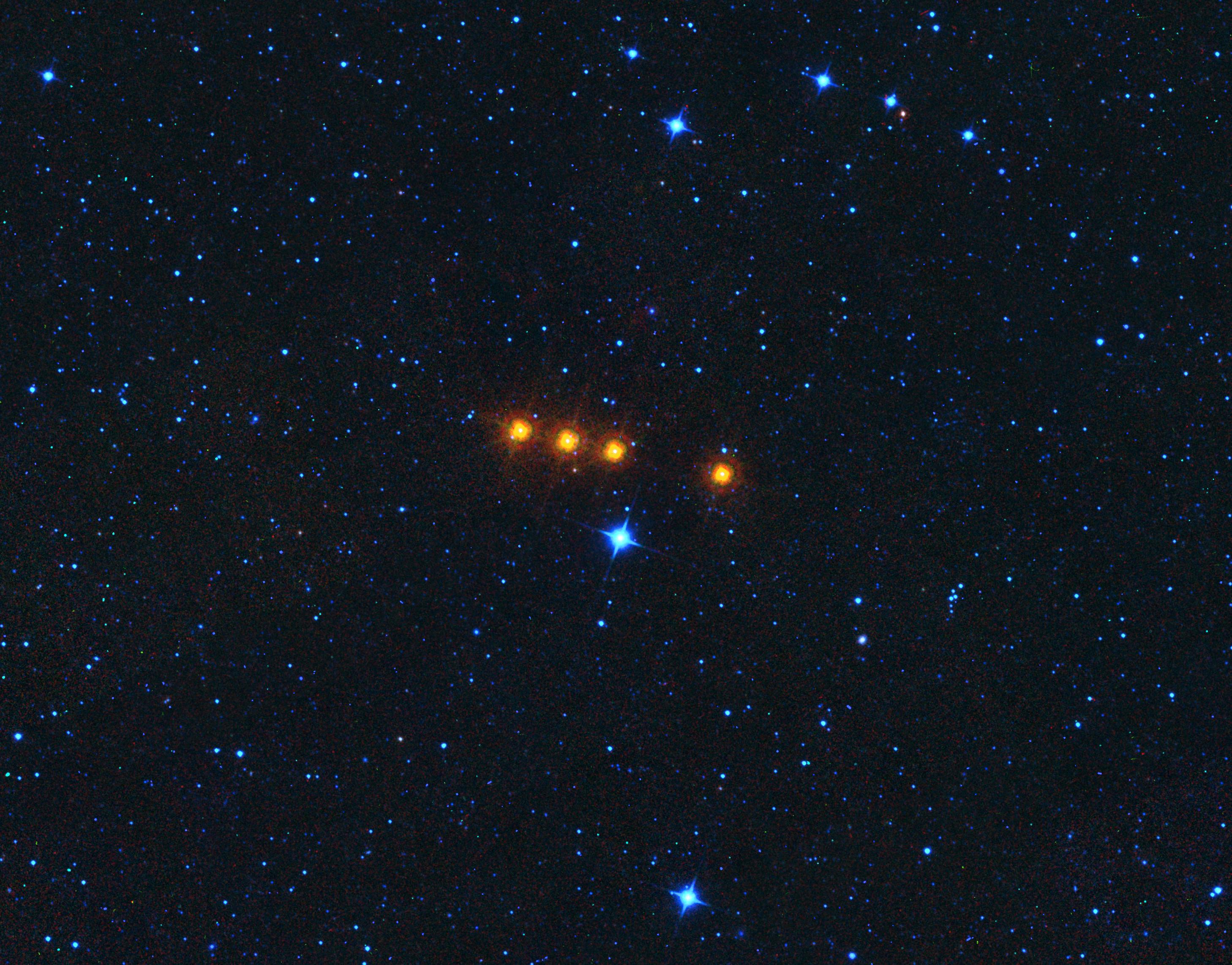Space Image Asteroid Euphrosyne As Seen By Wise