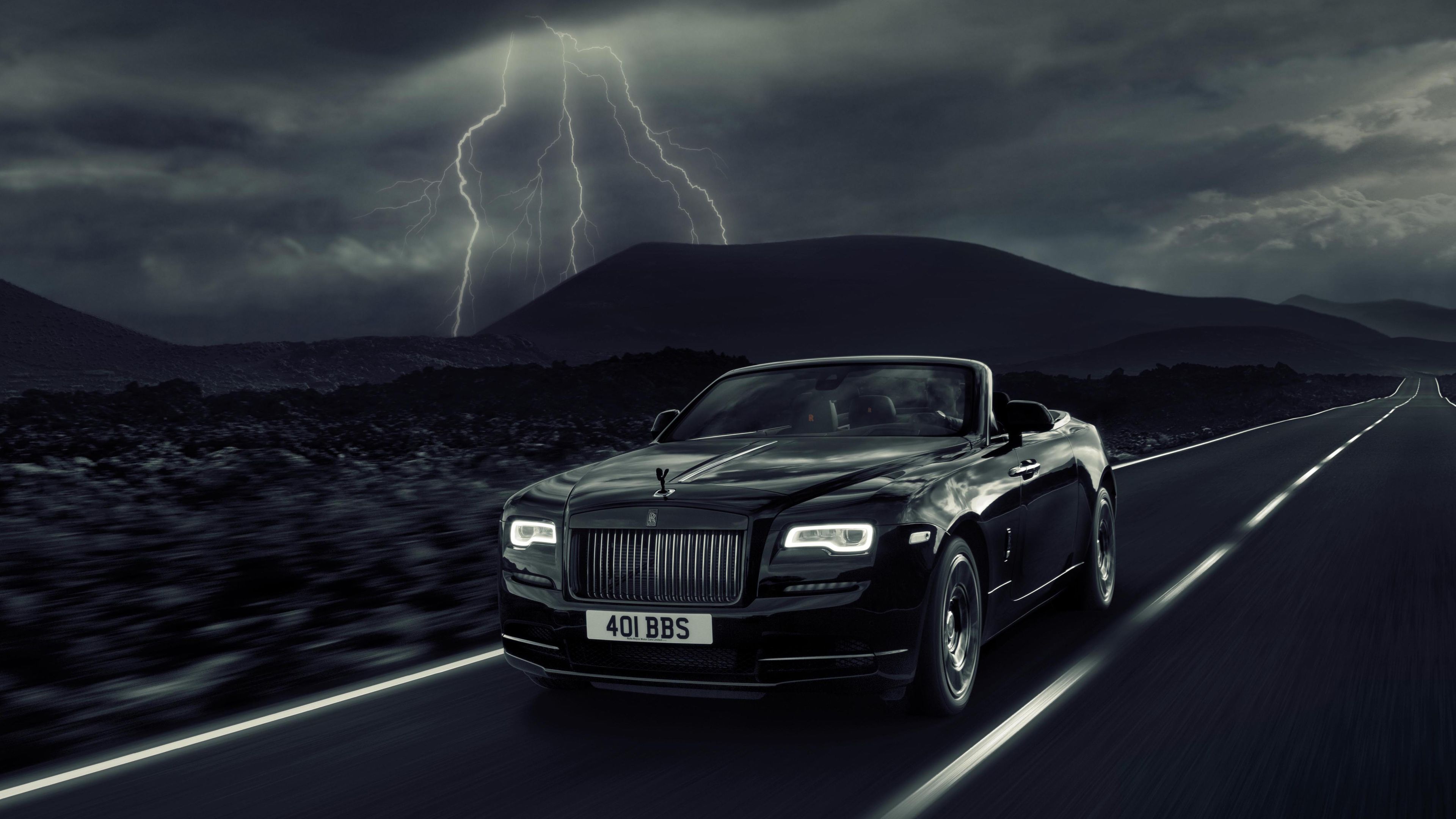 Car Wallpaper 4k Rolls Royce Wraith UHD Title
