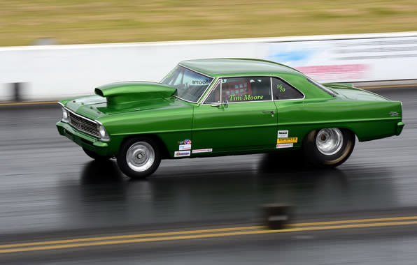 Wallpaper Muscle Car Drag Racing Race Track Pictures And
