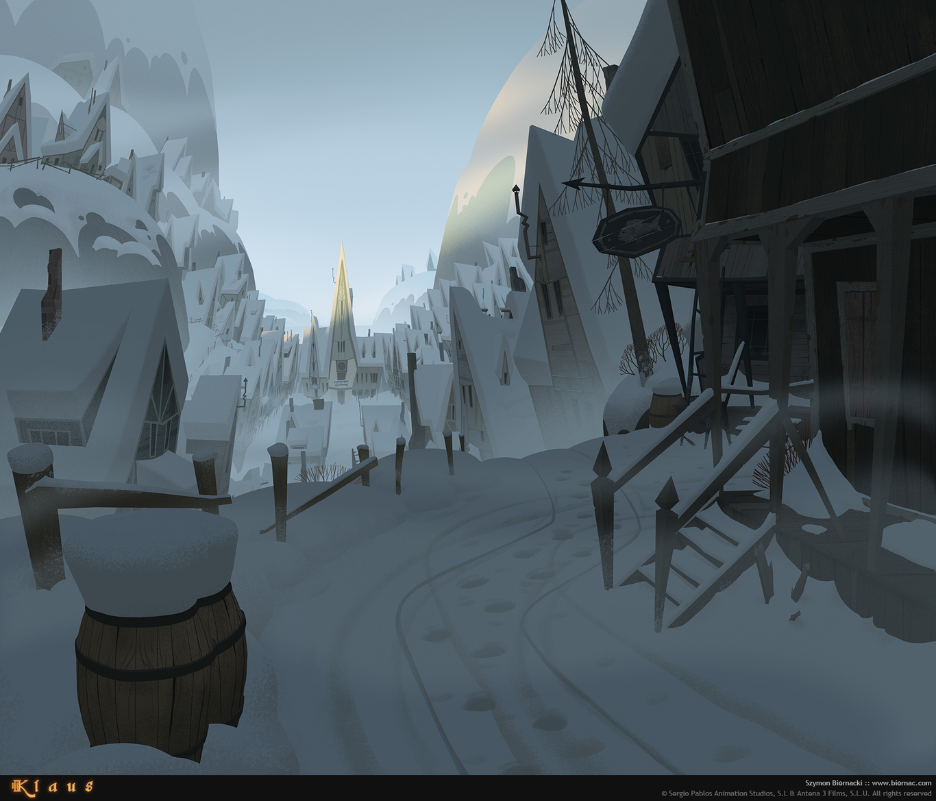 Klaus Background By Lordbiernac Animation 2d Cgsociety