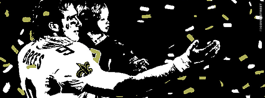 Drew Brees And His Son Bit Pixel Cover Wallpaper