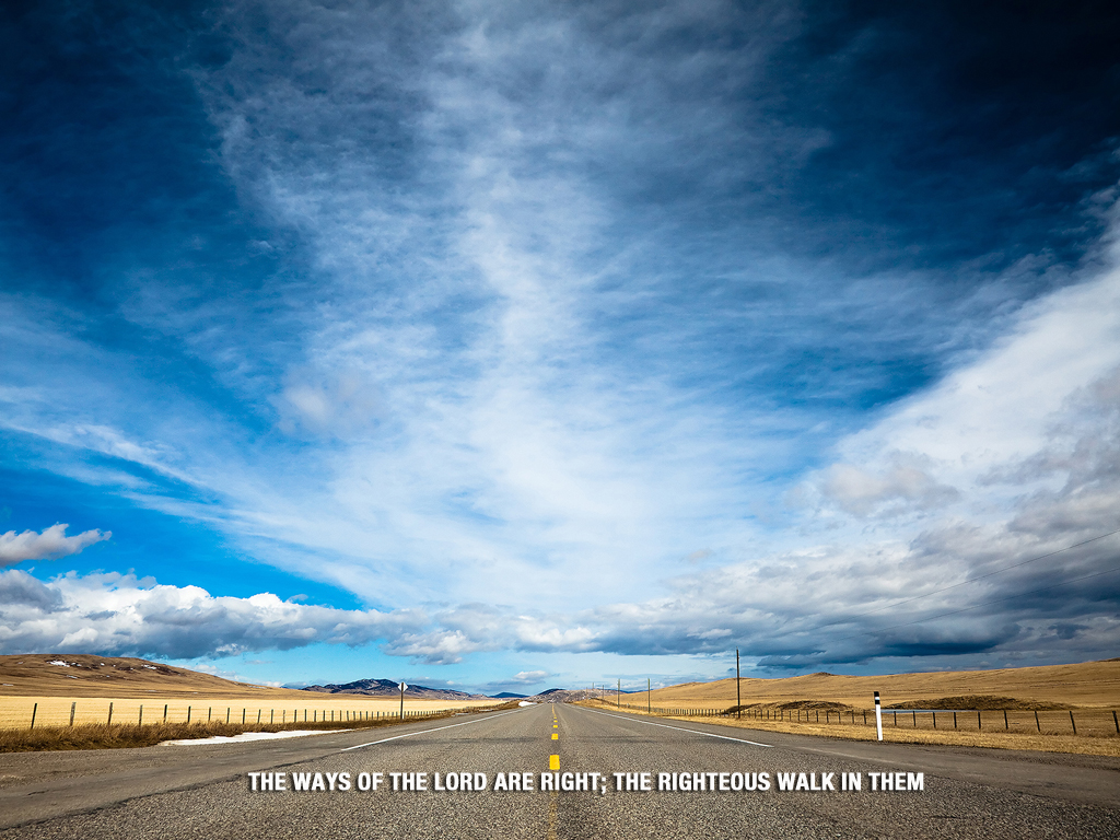 Road Righteous Lord Wallpaper