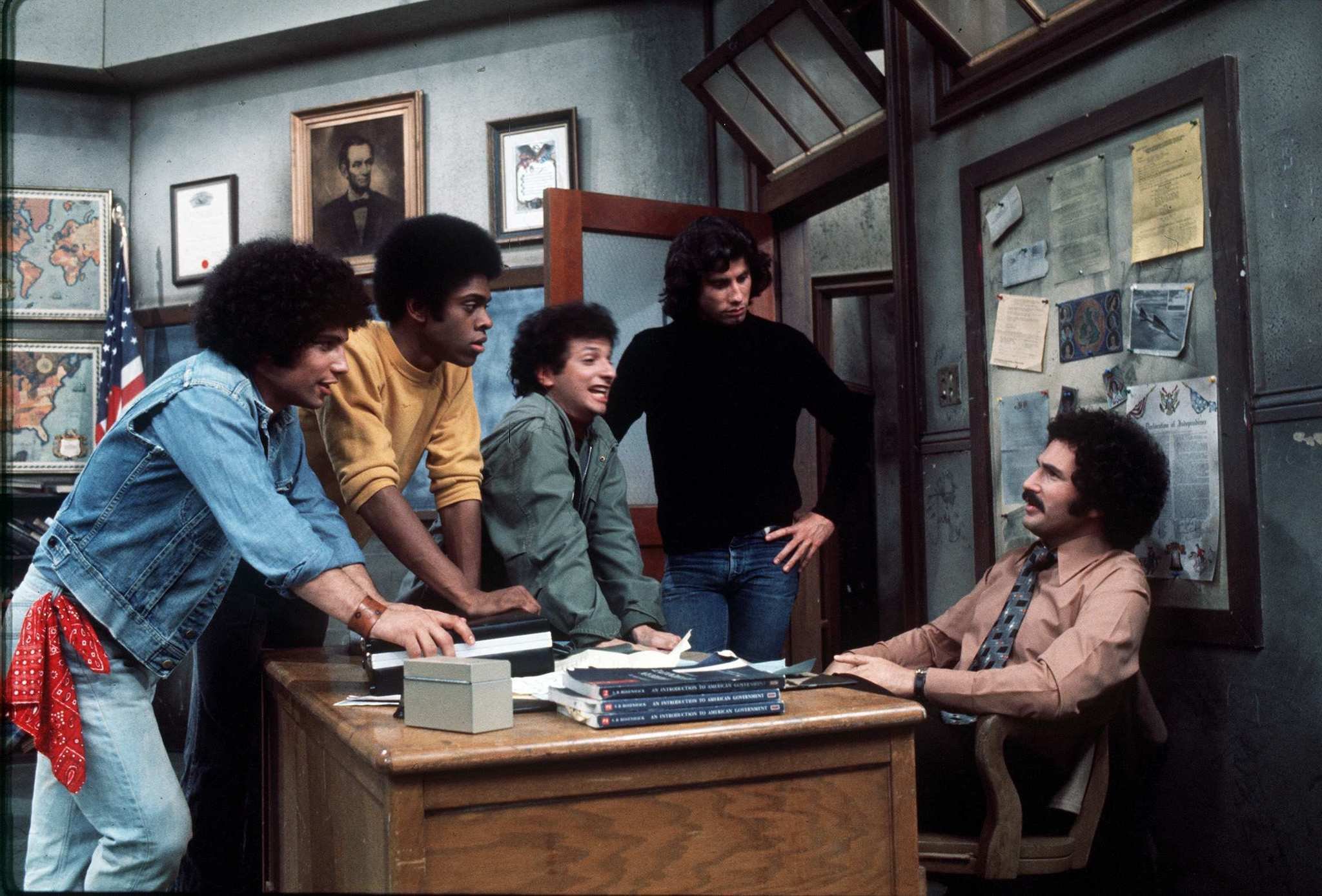 Series Television Classic Wele Back Kotter Wallpaper Background