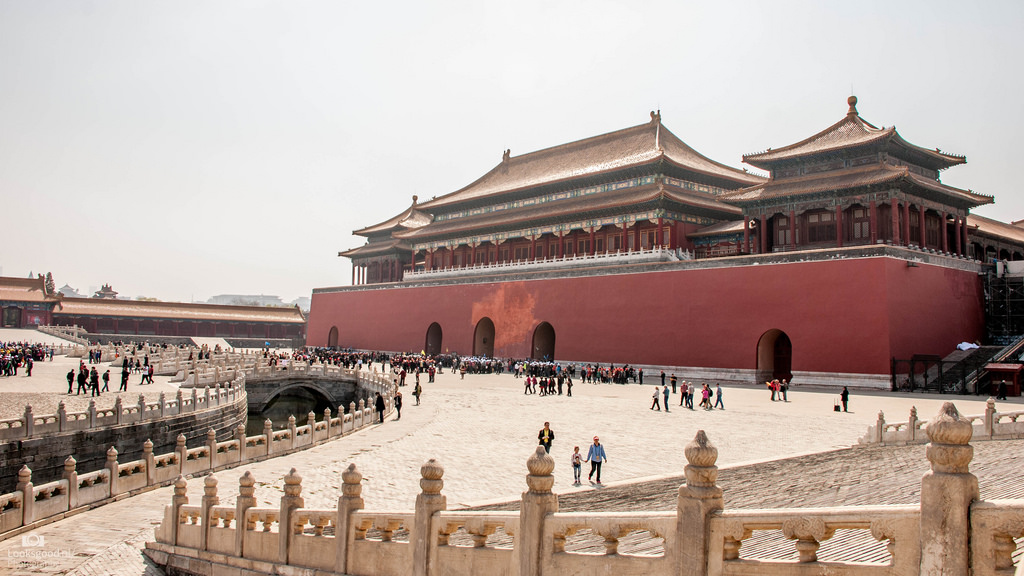 Forbidden City Beijing China 4k Wallpaper Desktop Back