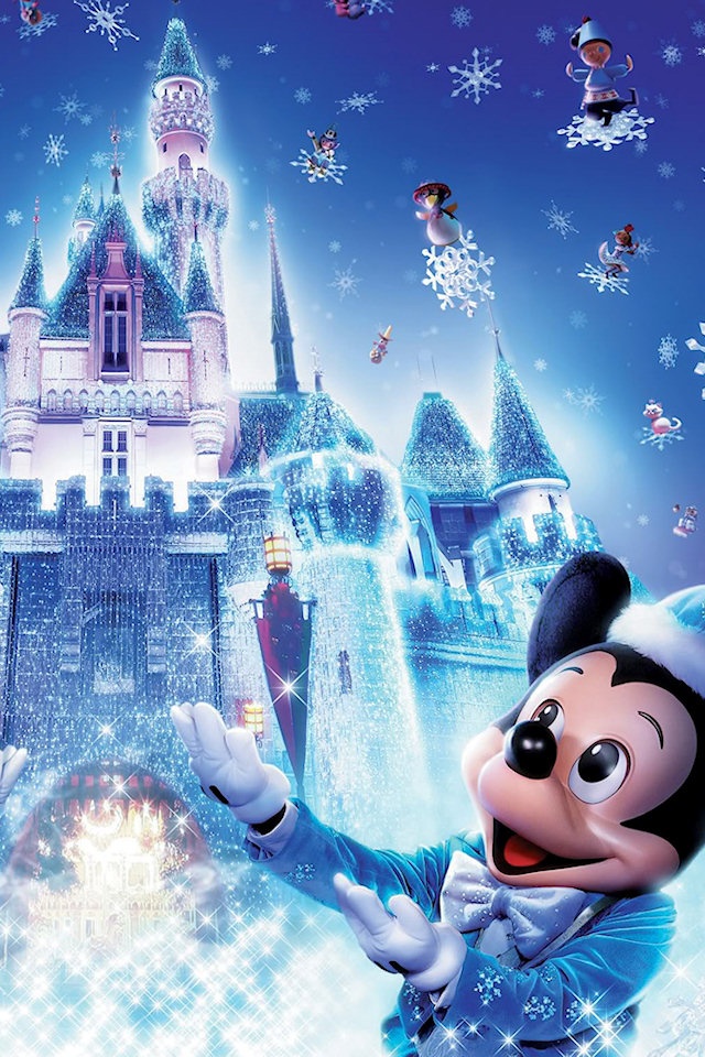 Christmas Disney Wallpaper Movie iPhone