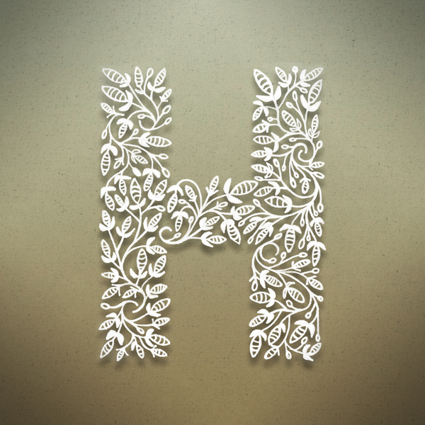 Alphabet Letter H hd Wallpaper