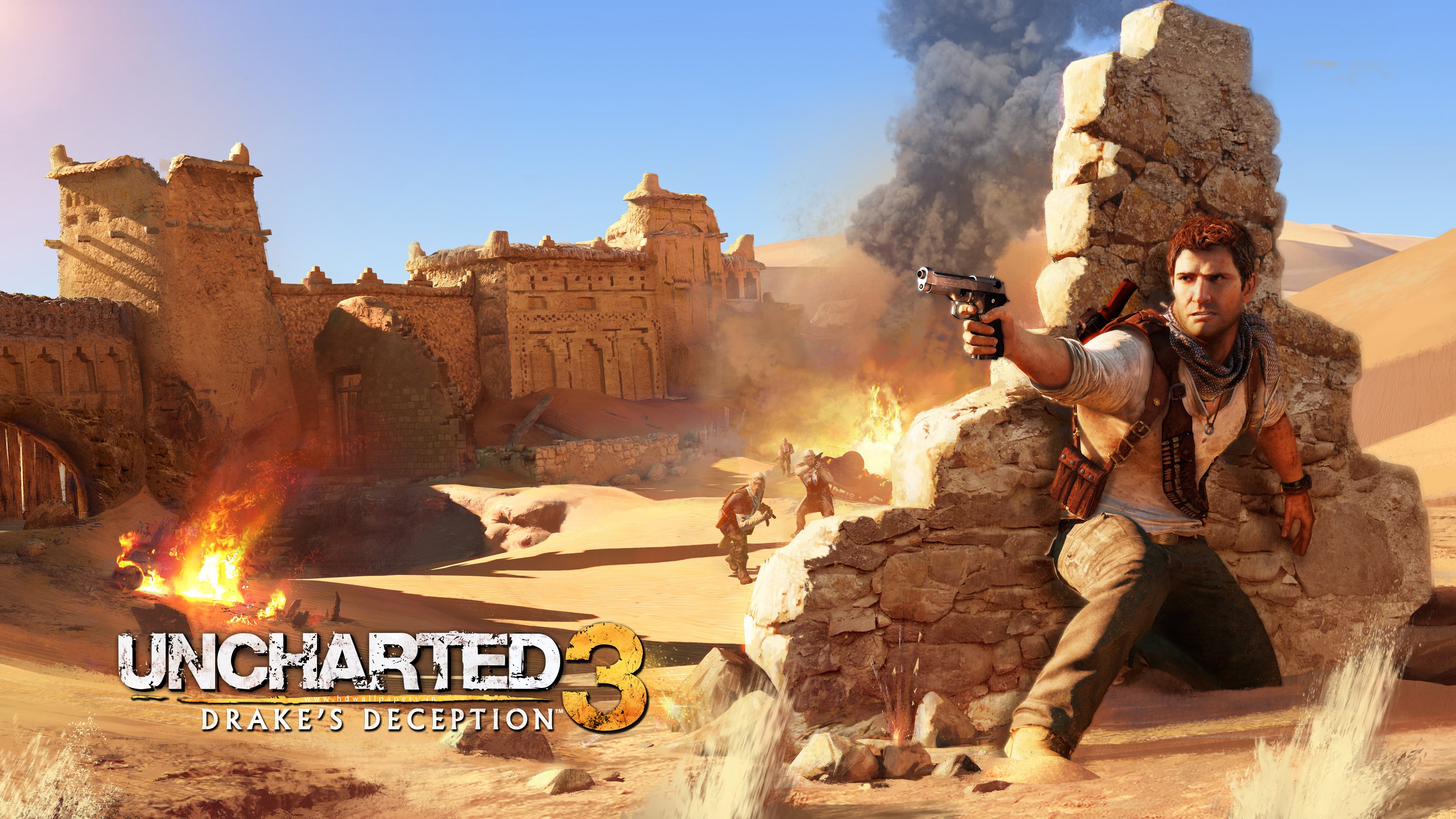 Drake in Uncharted 3 Wallpapers HD Wallpapers 3600x2025