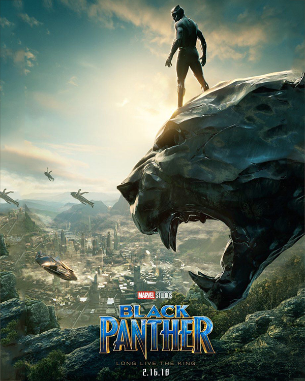 Black Panther Poster T Challa Looks Formidable In His