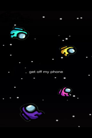 Get Off My Phone Wallpaper