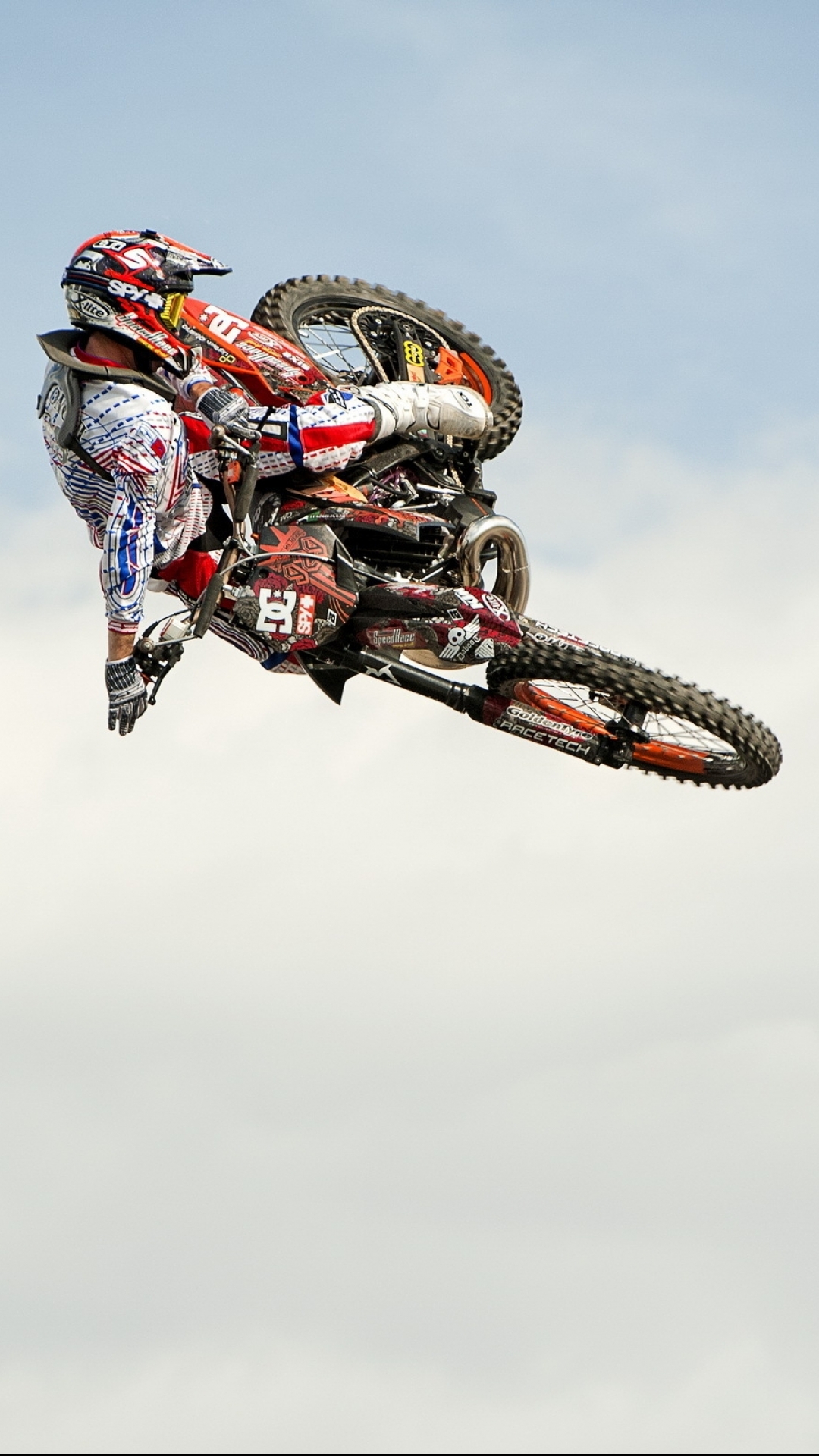 Motocross Sports Phone Wallpaper