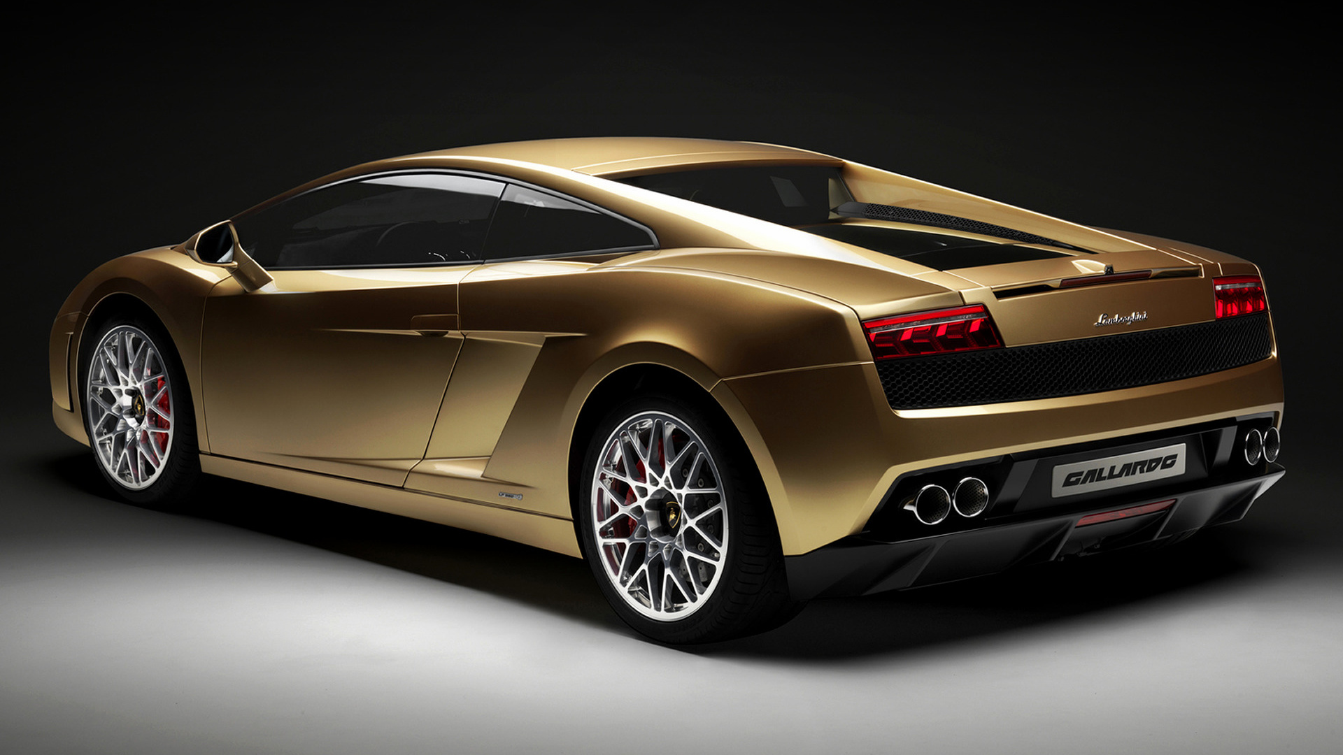Lamborghini Gallardo Gold Auto Car