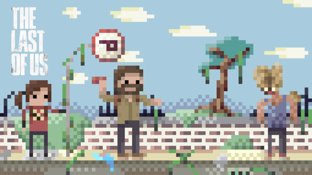 The Last Of Us   Pixel Art Wallpaper by IsThisKyle on